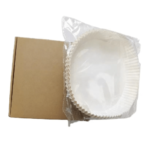 picture ofHousehold round oil absorbing air fryer liner paper tray baking paper anti sticking food paper tray